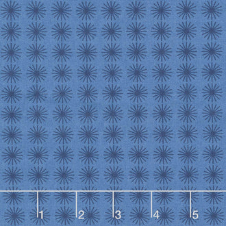 Time and Again - Starburst Bluebell Yardage