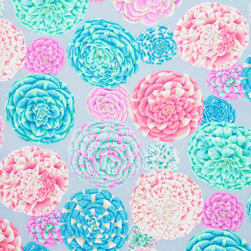 Kaffe Fassett Collective - August 2024 - Japonica Pastel Yardage Primary Image