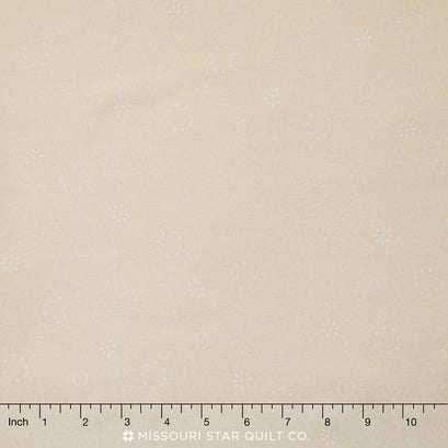 Whisper Prints - Ivory Yardage