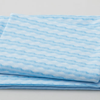 Enchantment - Wavy Stripe Blue 3 Yard Cut