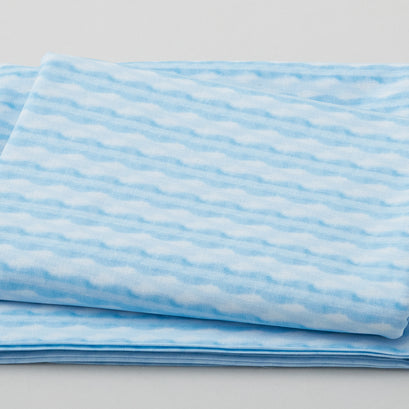 Enchantment - Wavy Stripe Blue 3 Yard Cut