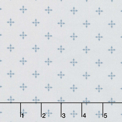 Bentley’s Snowflakes - Sparkle Silver Yardage