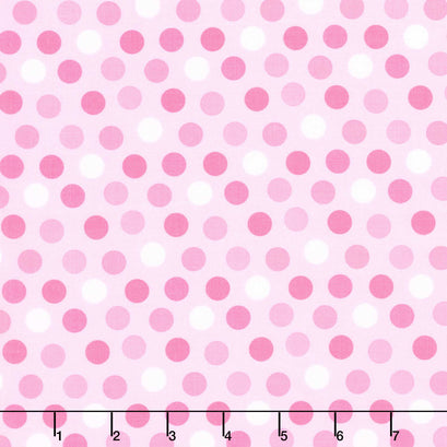 Bundle of Joy - Dots Pink Yardage