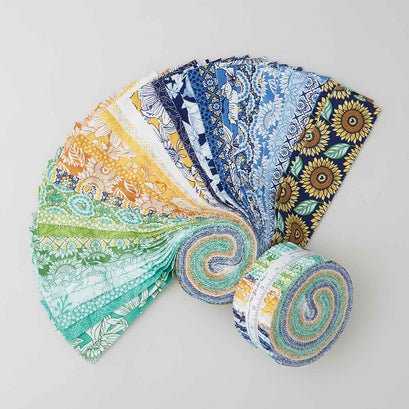 Sunflowers in my Heart Jelly Roll