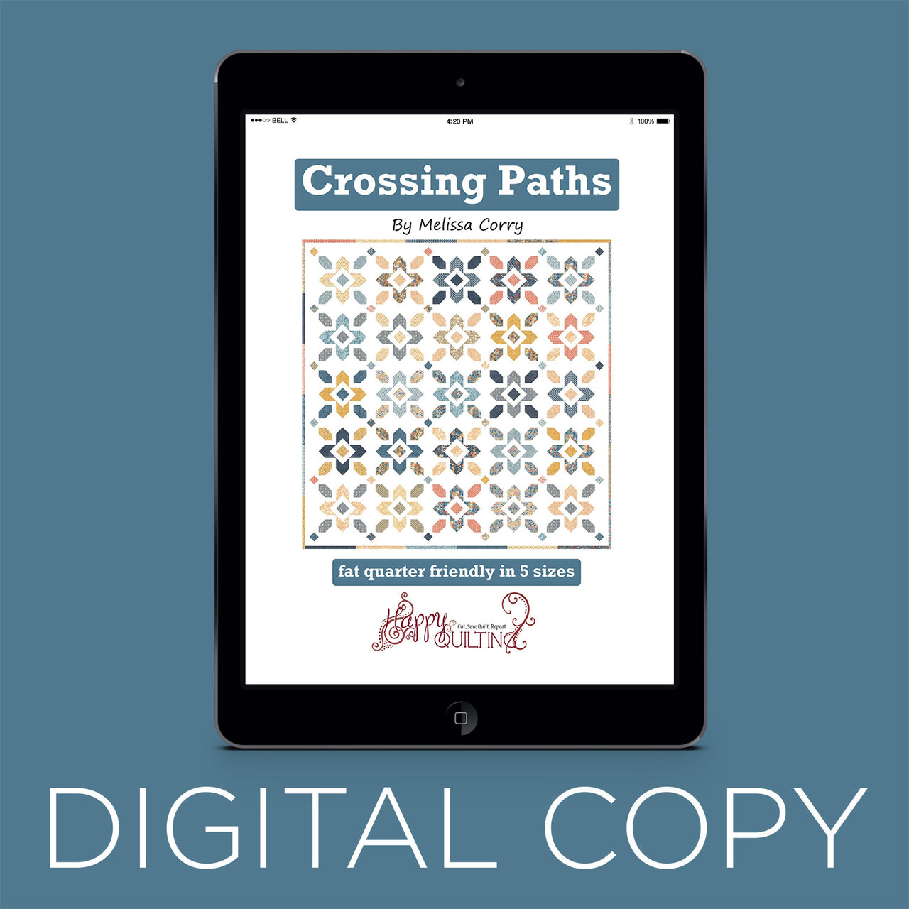 Digital Download - Crossing Paths Quilt Pattern Primary Image