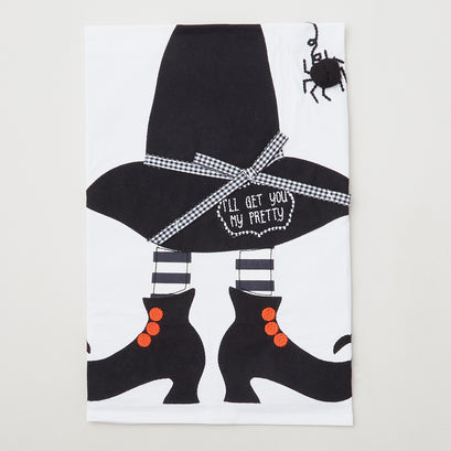 Witch Hat Tea Towel