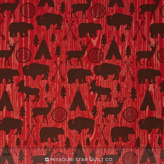 High Adventure - Adventure Main Red Yardage
