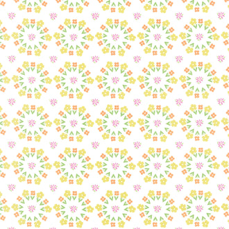 Laguna Sunrise - Paradise Off White Yardage