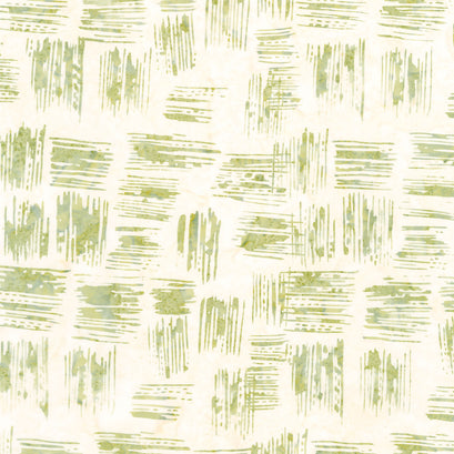 Tranquil Moments Batiks - Brushstrokes Snow Yardage