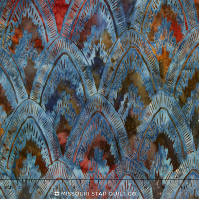 Artisan Batiks - Bakari Sunset Cones Yardage