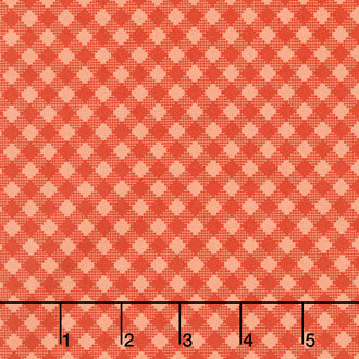 Farmstead - Bias Gingham Copper Yardage