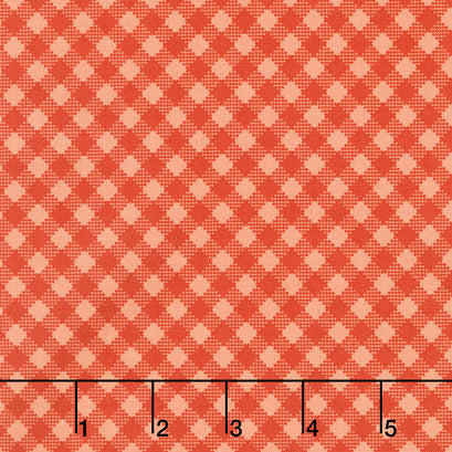 Farmstead - Bias Gingham Copper Yardage