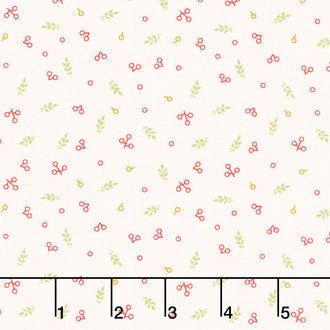Home Town Holiday - Berries Latte Yardage
