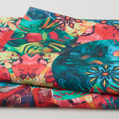 Florence - Large Medallions Garden 2 Yard Cut