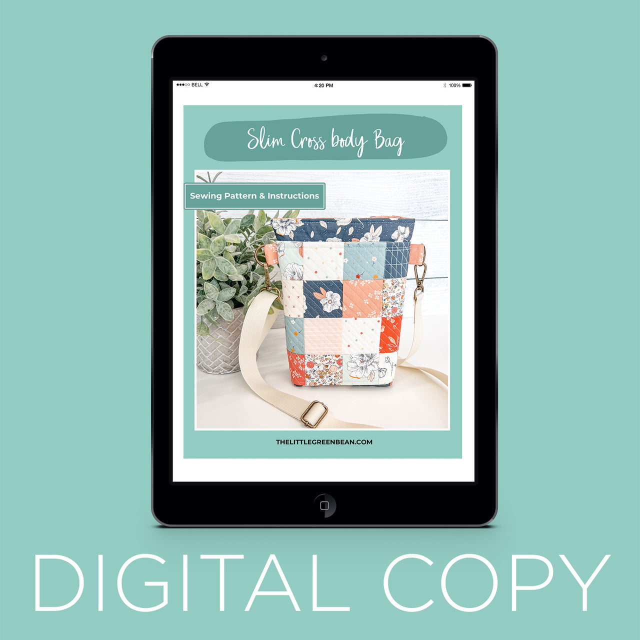 Digital Download - Slim Cross Body Bag Pattern Primary Image