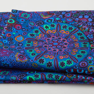 Kaffe Fassett Collective Mystery Quilt Backing Cut - Delft Colorway - 2-1/2 yards 108" Wide Back