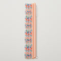 Bella Rosa + Navy Glitter Reusable Straw Set Primary Image