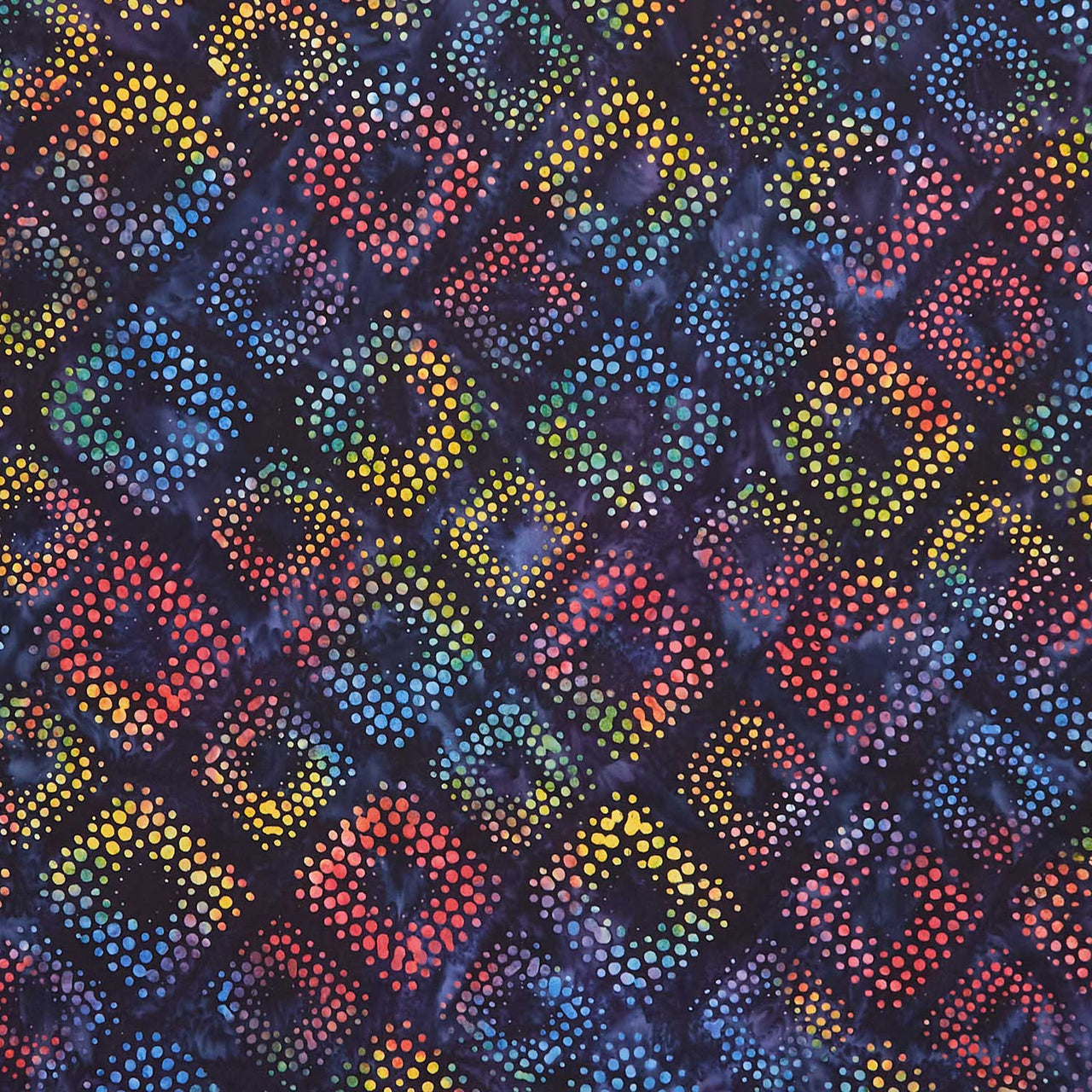Artisan Batiks - Dotted - Dotted Midnight Purple Yardage Primary Image