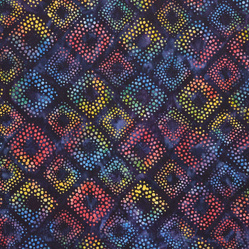 Artisan Batiks - Dotted - Dotted Midnight Purple Yardage Primary Image