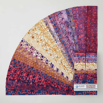 Geometric Symphony Batiks Favorites Strips