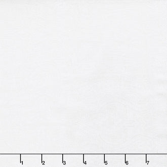 Mayfield - Indigo Colorstory Large Paisley White Yardage