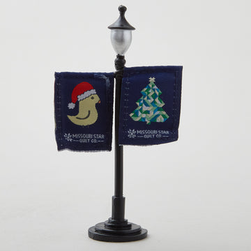 Missouri Star Winter Village: Street Lights & Banners (2pk) Primary Image
