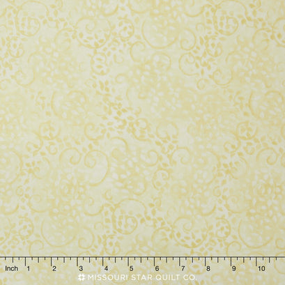 Wilmington Essentials - Leafy Scroll Antique Ivory Yardage