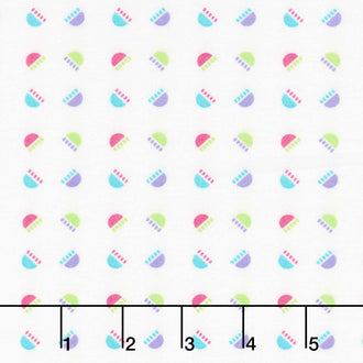 Fiesta - Party Bunting Sugar Multi Yardage