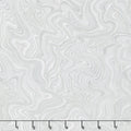 Holiday Flourish 11 - Silver Marble Silver Metallic Yardage