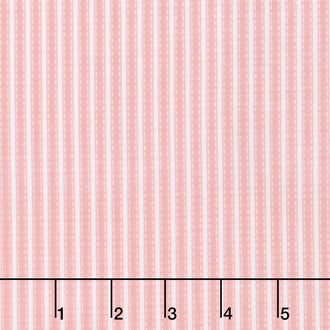 Vintage Adventure - Stripe Pink Yardage
