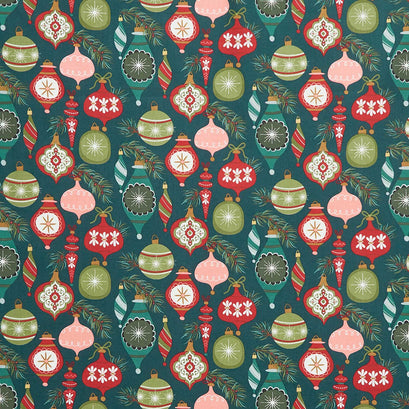 Christmas is in Town - Ornaments Forest Yardage