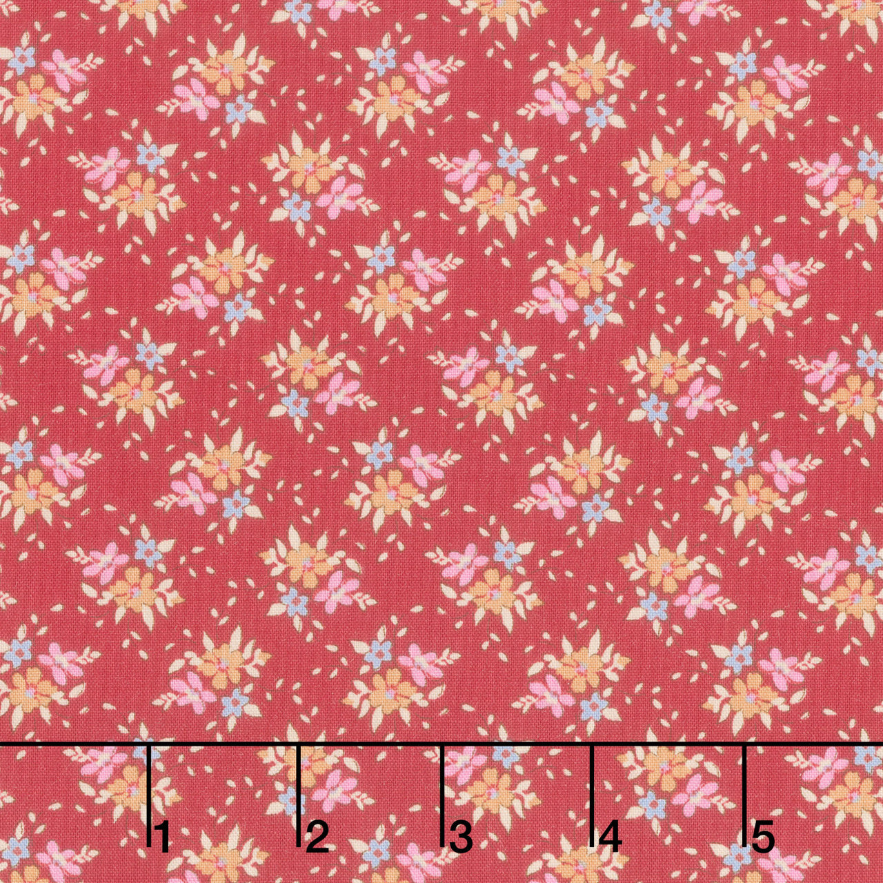 Creating Memories - Winter - Frida Red Yardage Primary Image