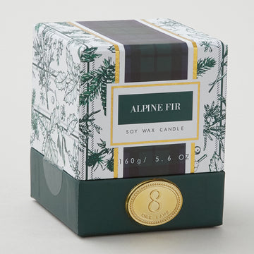 Soy Wax Candle - Alpine Fir