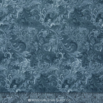 Wilmington Essentials - Embellishment Dusty Blue Yardage