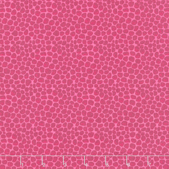 Fragrant Fields - Stony Path Hot Pink Yardage