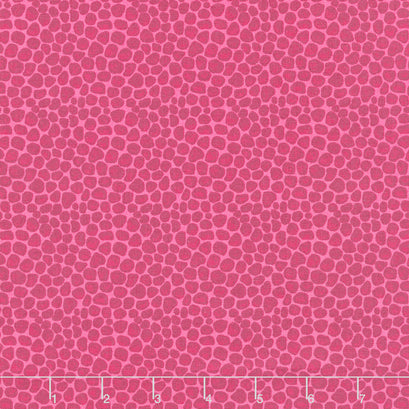 Fragrant Fields - Stony Path Hot Pink Yardage