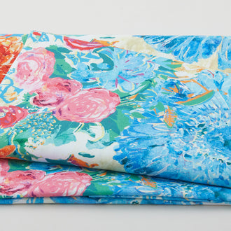Nature's Contours - Large Bloom Multi 2 Yard Cut