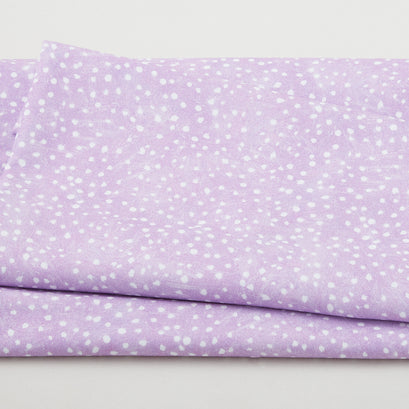 Dreaming of Tuscany - Monotone Dot Mauve 2 Yard Cut