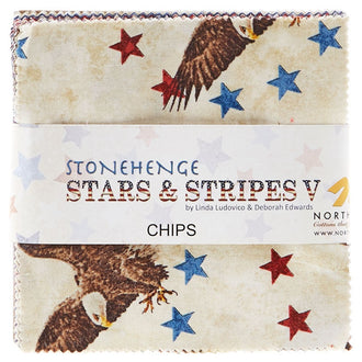 Stonehenge Stars and Stripes V Charm Pack