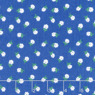 Sunnyside Ave. - Blossom Blue Yardage