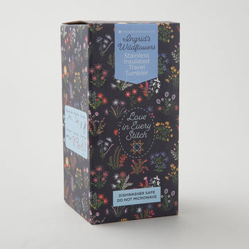 Missouri Star Ingrid's Wildflowers 20oz Travel Tumbler