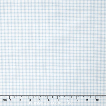 Paper Dolls Bakery - Gingham Blue Yardage