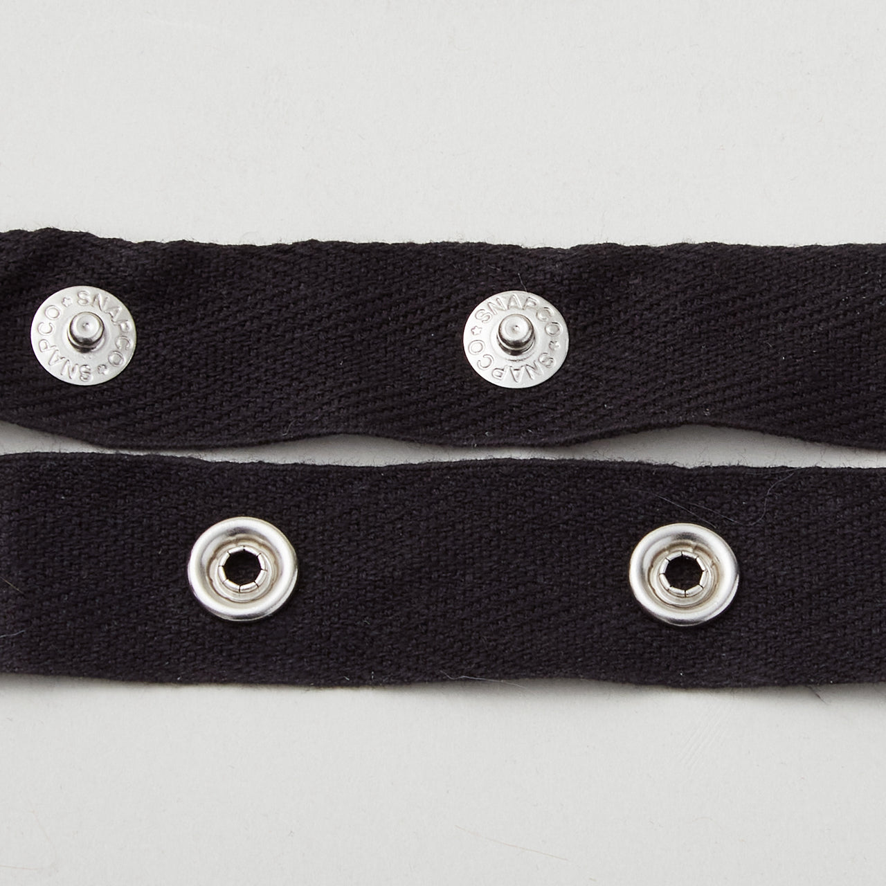 1+1/2" Spaced 15 Line Snap Tape 3/4" - Black Primary Image