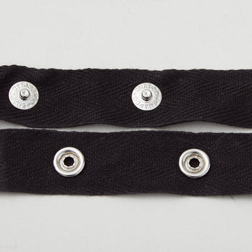 1+1/2" Spaced 15 Line Snap Tape 3/4" - Black Primary Image