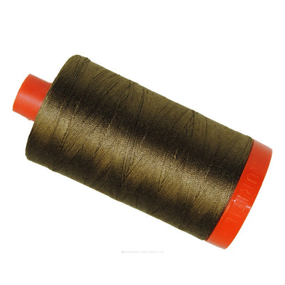 Aurifil 50 WT Cotton Mako Large Spool Thread Dark Sandstone