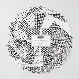 Polka & Plaid Party Favorites 5" Squares