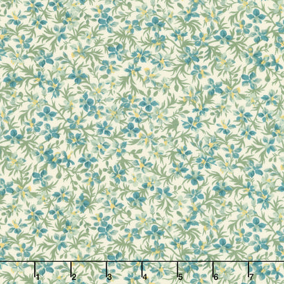 Willoughby - Mini Floral Cream Yardage