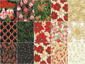 Holiday Flourish - Festive Finery - Cream and BlackFat Quarter Bundle Alternative View #2