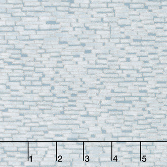 Imperial Collection 14 - Indigo Colorstory Bricks Blue Metallic Yardage