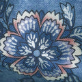 Calista - Flowers Cobalt Pearlized Yardage